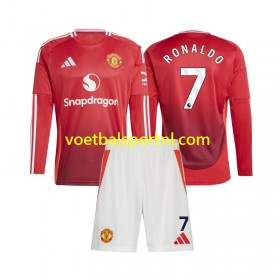 Manchester United Cristiano Ronaldo 7 Kind Thuis Tenue 2024-25 L/S